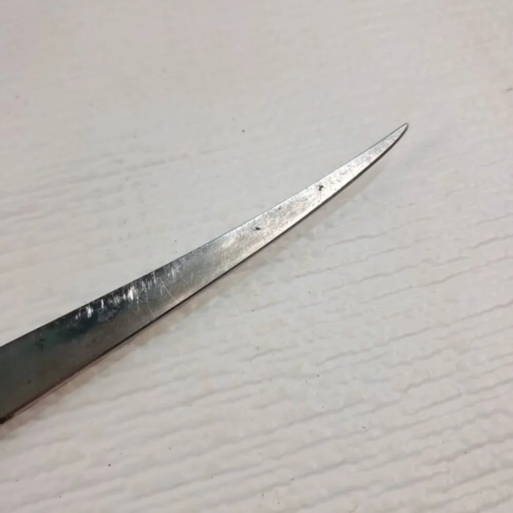 Vintage Fiskars Finald‎ Normark Filet Knife Nor Mark stainless steel black READ